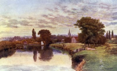 マーローの夕日 作： Alfred Robert Quinton